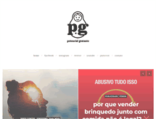 Tablet Screenshot of potencialgestante.com.br